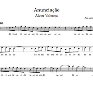 Anunciação - Partitura Facilitada