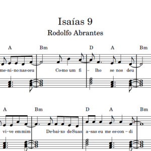 Isaías 9 - Partitura para Piano