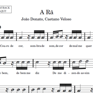 A Rã - Partitura para Instrumentos em Sib