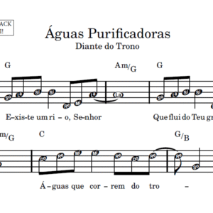 Águas Purificadoras - Partitura Facilitada
