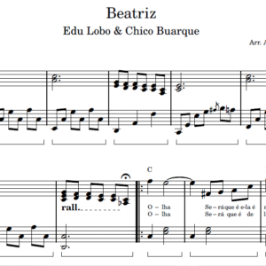 Beatriz - Partitura para Piano