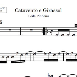 Catavento e Girassol - Partitura para Instrumentos em Sib