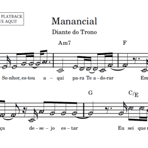 Manancial - Partitura Facilitada