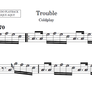 Trouble - Partitura para Instrumentos em Sib
