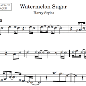 Watermelon Sugar - Partitura para Instrumentos em Sib
