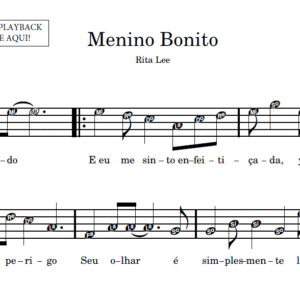 Menino Bonito - Partitura para Sax Alto