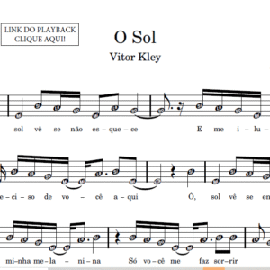 O Sol - Partitura para Instrumentos em Sib