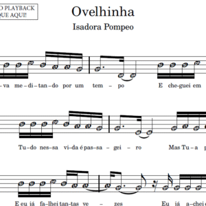 Ovelhinha - Partitura para Sax Alto