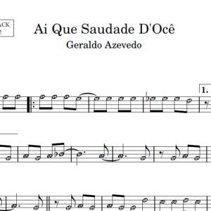 Anunciação - Partitura para Sax Alto
