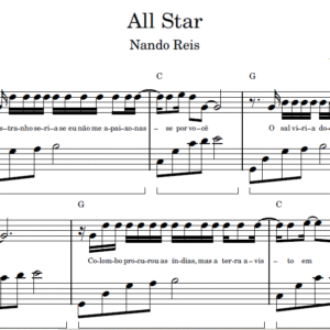 All Star - Partitura para Piano