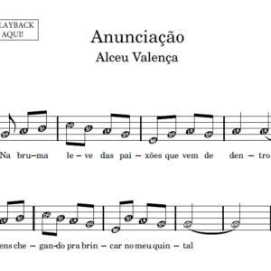 Anunciação - Partitura para Instrumentos em Sib