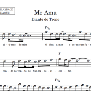 Me Ama - Partitura Facilitada