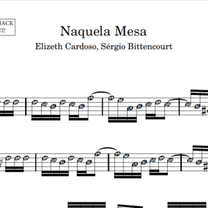Naquela Mesa - Partitura para Instrumentos em Sib