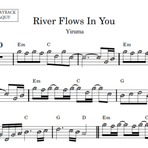 River Flows In You - Partitura Facilitada