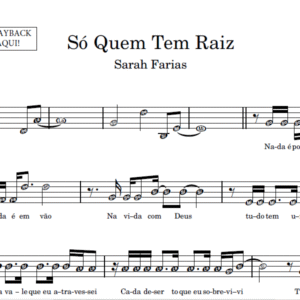 Só Quem Tem Raiz - Partitura para Instrumentos em Sib