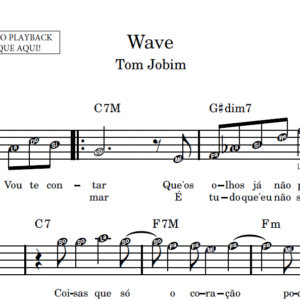Wave - Partitura Facilitada