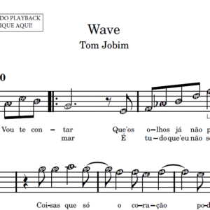 Wave - Partitura para Sax Alto