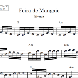 Feira de Mangaio - Partitura Facilitada