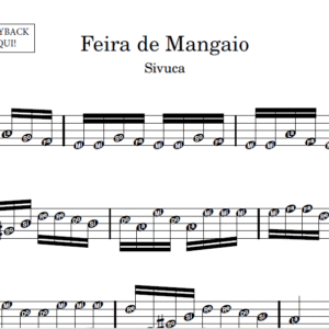 Feira de Mangaio - Partitura para Instrumentos em Sib
