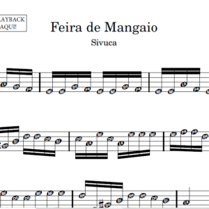 Feira de Mangaio - Partitura para Sax Alto