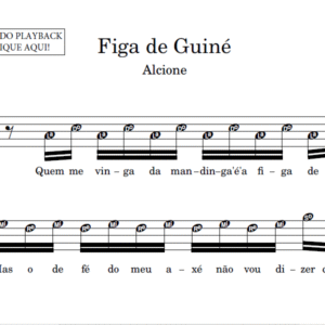 Figa de Guiné - Partitura para Instrumentos em Sib
