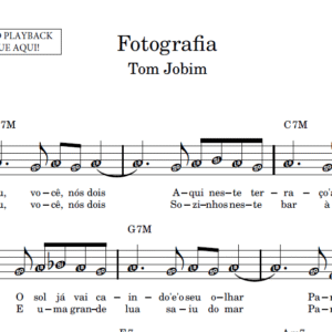 Fotografia - Partitura Facilitada