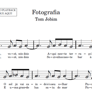 Fotografia - Partitura para Instrumentos em Sib