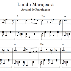 Lundu Marajoara - Partitura para Piano