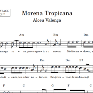 Morena Tropicana - Partitura Facilitada