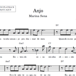 Anjo - Partitura Facilitada