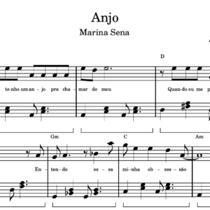 Anjo - Partitura para Piano