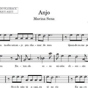 Anjo - Partitura para Sax Alto