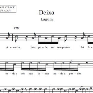 Deixa - Partitura Facilitada