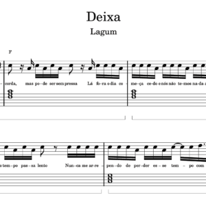Deixa - Partitura para Piano