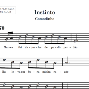 Instinto - Partitura para Instrumentos em Sib
