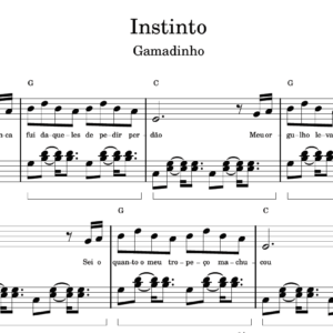 Instinto - Partitura para Piano