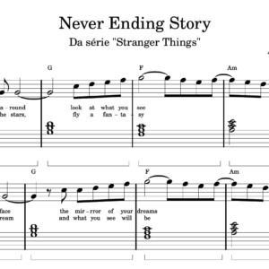 Never Ending Story - Partitura para Piano