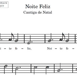 Noite Feliz - Partitura para Instrumentos em Sib