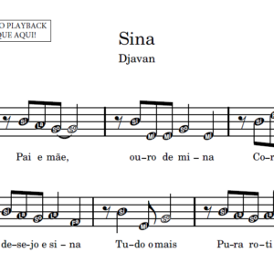 Sina - Partitura para Instrumentos em Sib