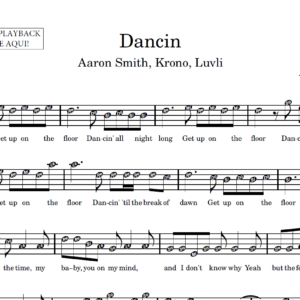 Dancin - Partitura para Instrumentos em Sib