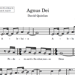 Agnus Dei - Partitura para Instrumentos em Sib