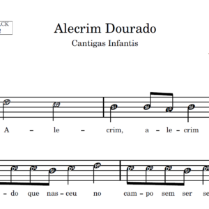Alecrim Dourado - Partitura para Instrumentos em Sib