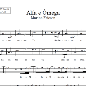 Alfa e Ômega - Partitura para Instrumentos em Sib