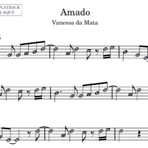 Amado - Partitura para Instrumentos em Sib