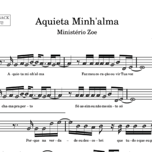 Aquieta Minh'alma - Partitura para Instrumentos em Sib