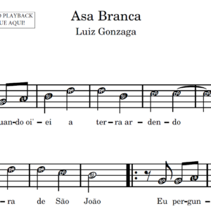 Asa Branca - Partitura para Instrumentos em Sib