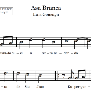 Asa Branca - Partitura para Sax Alto