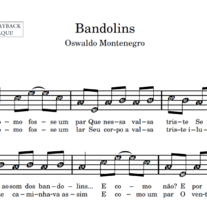 Bandolins - Partitura para Instrumentos em Sib
