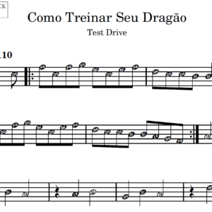 Como Treinar Seu Dragão - Partitura para Instrumentos em Sib