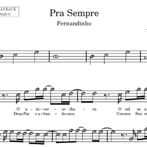 Pra Sempre - Partitura para Instrumentos em Sib